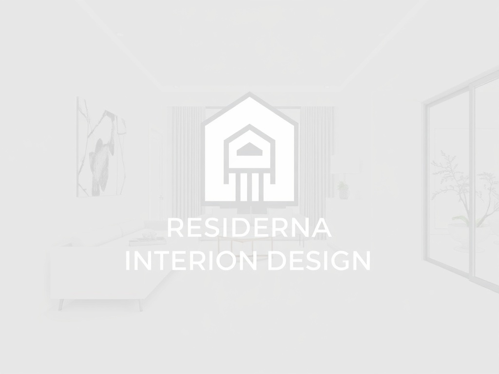 Professional logo mark for Modern Residential Interior Design website